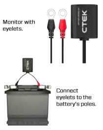 CTEK CTX Battery Sense installation