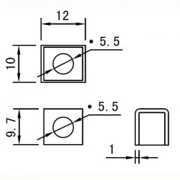 12V 4Ah YG4L_BS terminals