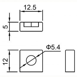 12V 6.5Ah YS12-6.5L terminals