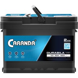 Baterie Auto Caranda Durabila 55Ah 460A 2 Ani Garantie Borna Pozitiva Dreapta L2B 242mm Poza 3A