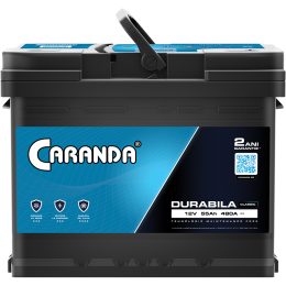 Baterie Auto Caranda Durabila 55Ah 480A 2 Ani Garantie Borna Pozitiva Dreapta L2 242mm Poza 3A