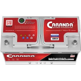 Baterie Auto Caranda Maxima 100Ah 870A 3 Ani Garantie Borna Pozitiva Dreapta L5 353mm Poza 6B