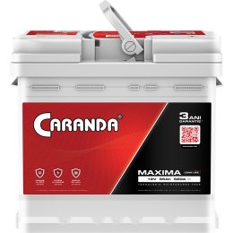Baterie Auto Caranda Maxima 55Ah 520A 3 Ani Garantie Borna Pozitiva Dreapta L1 207mm Poza 3A