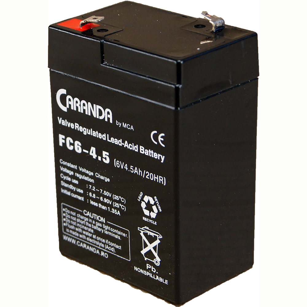clay Head Encommium Baterie stationara 6V 4.5Ah FC6-4.5 - Caranda