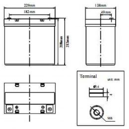 FCG12-50 dimensions