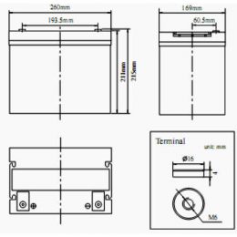 FCG12-70 dimensions