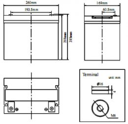 FCG12-80 dimensions