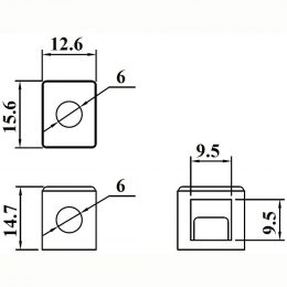 12V 8Ah YTX9_BS terminals