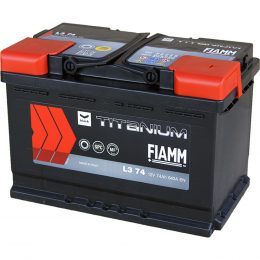Acumulator auto 12V 74Ah 640A TITANIUM BLACK L3 74