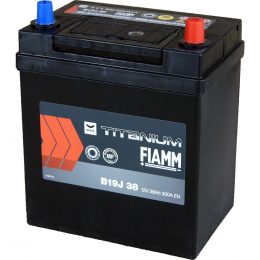 Acumulator auto 12V 38Ah 300A TITANIUM BLACK JAPAN B19J 38