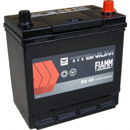 Acumulator auto 12V 45Ah 330A TITANIUM BLACK JAPAN E2 45