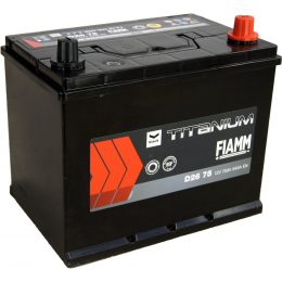 Acumulator auto 12V 75Ah 640A TITANIUM BLACK JAPAN D26 75