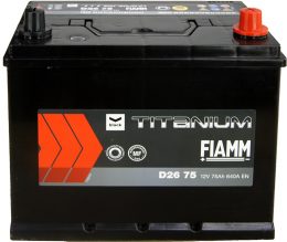 12V 75Ah 640A Titanium BLACK JAPAN