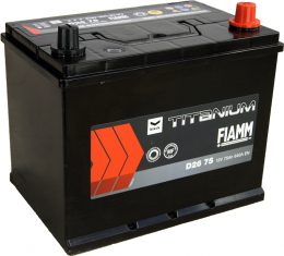 12V 75Ah 640A Titanium Black Japan stanga
