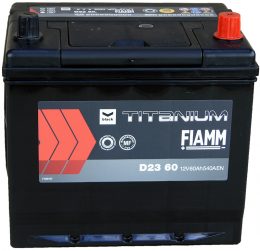 12V 60Ah 540A - Acumulator auto 12V 60Ah 540A - TITANIUM BLACK (D23 60)