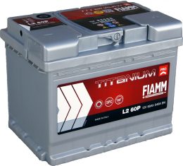 Acumulator auto 12V 60Ah 540A, TITANIUM PRO stanga