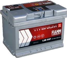 12V 60Ah 600A Titanium Pro stanga