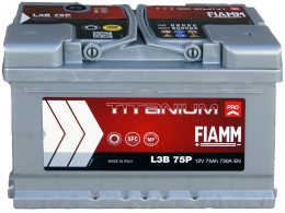 Acumulator auto 12V 75Ah 730A, TITANIUM PRO