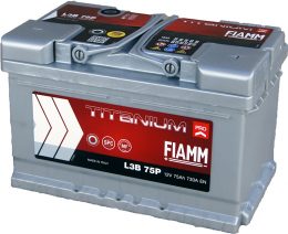 Acumulator auto 12V 75Ah 730A, TITANIUM PRO dreapta