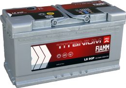 12V 90Ah 800A Titanium Pro stanga