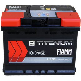 Acumulator auto 12V 55Ah 480A TITANIUM BLACK L2 55