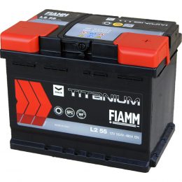 Acumulator auto 12V 55Ah 480A TITANIUM BLACK L2 55