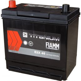 Acumulator auto 12V 45Ah 330A TITANIUM BLACK JAPAN INV E2X 45