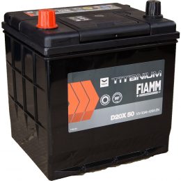 Acumulator auto 12V 50Ah 420A TITANIUM BLACK JAPAN INV D20X 50