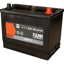 Acumulator auto 12V 70Ah 540A TITANIUM BLACK JAPAN GR24 70