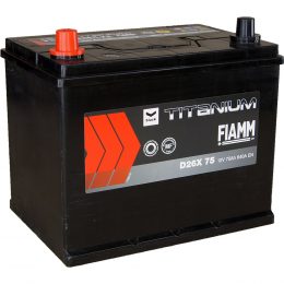 Acumulator auto 12V 75Ah 640A TITANIUM BLACK JAPAN INV D24X 75