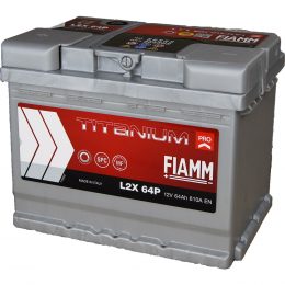 Acumulator auto 12V 64Ah 610A TITANIUM PRO INV L2X 64P