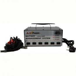 Redresor automat pentru baterii auto cu 6 linii paralele