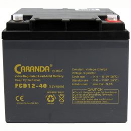 FCD 12V 40Ah deep cycle
