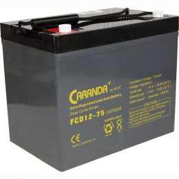 FCD 12V 75Ah acumulator Deep Cycle