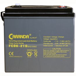 FCD 6V 210Ah acumulator Deep cycle