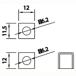 12V 9Ah YS12-9-B terminals