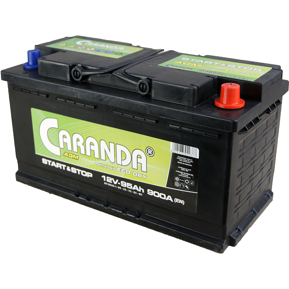 Decrease Slime tomorrow Baterie auto 12V 95Ah 900A START STOP AGM - Caranda