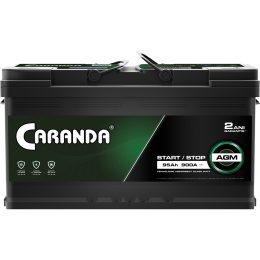 Baterie Auto Caranda Start Stop AGM 95Ah 900A 2 ani Garantie Borna pozitiva dreapta L5 353mm Poza 3A