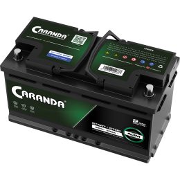 Baterie Auto Caranda Start Stop AGM 95Ah 900A 2 ani Garantie Borna pozitiva dreapta L5 353mm Poza 8B