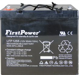 12V 55Ah LFP1255