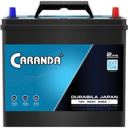Baterie Auto Caranda Durabila Japan 55Ah 540A 2 Ani Garantie Borna Pozitiva Dreapta B24 235mm Poza 3A