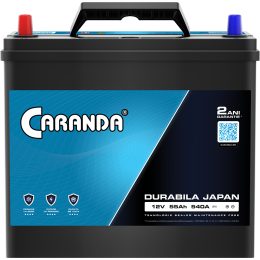 Baterie Auto Caranda Durabila Japan 55Ah 540A 2 Ani Garantie Borna Pozitiva Stanga B24 235mm Poza 3A