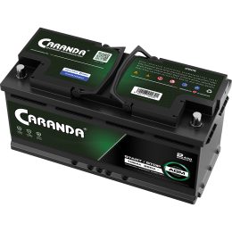 Baterie Auto Caranda Start Stop AGM 105Ah 950A 2 ani Garantie Borna pozitiva dreapta L6 394mm Poza 8B