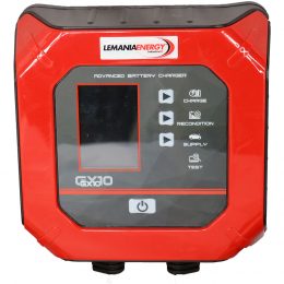 Lemania SMART CHARGERS GX10 12V 10A display