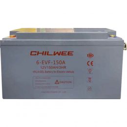 12V 150Ah 6-EVF-150A Front