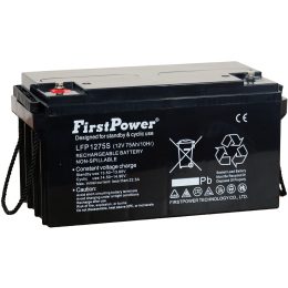 Acumulator stationar 12V 75Ah LFP1275S vedere dreapta